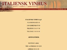 Italiensk Vinhus af 1994 ApS
