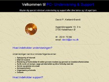 PC-Undervisning&Support
